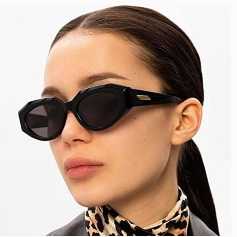 Bottega Veneta black sunglasses